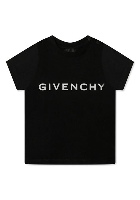 T-shirt con logo GIVENCHY KIDS | H3064009B